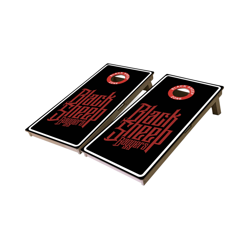 Black ACL Pro Cornhole Boards