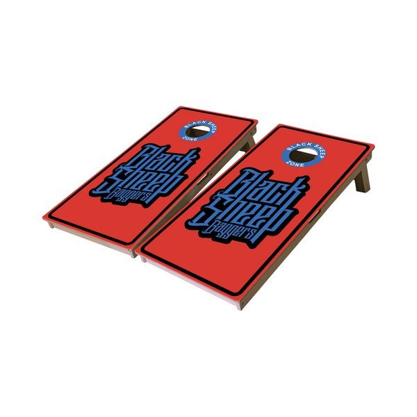Red ACL Comp Cornhole Boards – Black Sheep Baggers