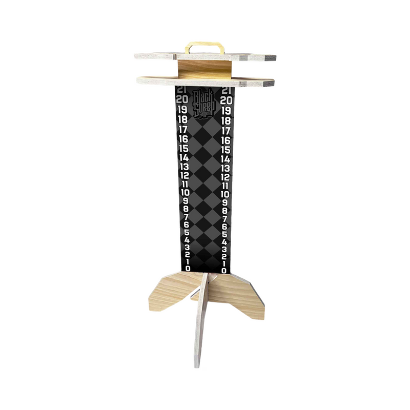 Black/Gray Checkered ScoreMate