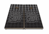 Checkered Pro Style Cornhole Boards
