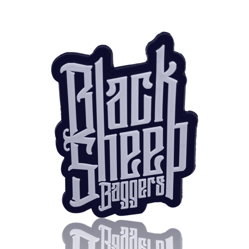 White Logo Patch