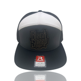 Richardson Flat Bill White/Black/Gray